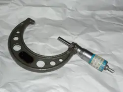 VINTAGE MITUTOYO MICROMETER RANGE 2-3” NO 103-217 .001 RESOLUTION MACHINIST TOOL