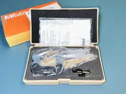 NEU MITUTOYO Ø 5-25 MM BüGELMEßSCHRAUBE V-AMBOSS AUßENMIKROMETER 114-121  MWST