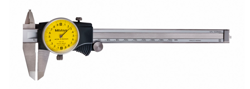 MITUTOYO 505-730 METRIC DIAL CALIPER, 0-150MM RANGE 0.02MM GRADUATION