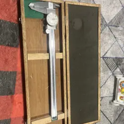 MITUTOYO 12” DIAL CALIPERS WITH CASE. EXCELLENT CONDITION***