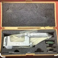 MITUTOYO 1-2 INCH MULTI ANVIL MICROMETER NO 117-108 W/ CASE & STANDARD - NEW BOX