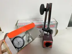 MITUTOYO DIAL GAUGE MEASURING INSTRUMENT MAGNETIC STAND NEW JAPAN
