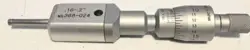 MITUTOYO THREE-TWO-POINT INTERNAL HOLTEST MICROMETER, 368-024 .16-.2”