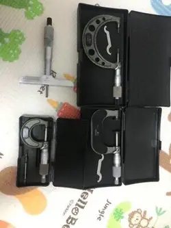 MITUTOYO MICROMETER SET OF 4 JAPAN