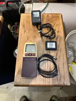 MITUTOYO SJ-201 W/PROBE, PWR SUPPLY, PROBE EXTENSION CABLE, CALIBRATION STD