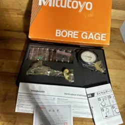 NEW MITUTOYO 526-125 DIAL BORE GAUGE FOR EXTRA SMALL HOLES 10-18MM SET