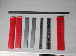 STARRETT MITUTOYO PRECISION SCALES STEEL RULERS