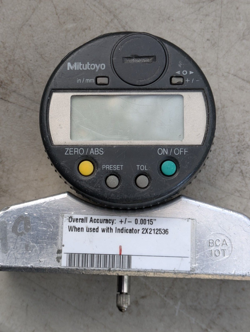 MITUTOYO ABSOLUTE DIGIMATIC INDICATOR 0.5-0.0001IN P/N: 543-253B *AS IS*