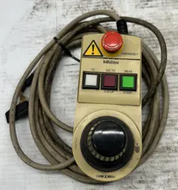 MITUTOYO #JS-BOXUC JOYSTICK CONTROLLER 30 DAYS WARRANTY SEE PICS