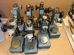 MITUTOYO NO. 7004 INDICATOR STAND QTY 7