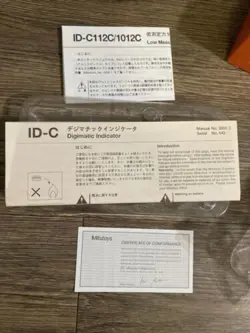 MITUTOYO DIGIMATIC INDICATOR 543-256B ID-C112CEB .5-.00005” JAPAN (B) NEW!