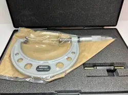 MITUTOYO LINEAR TOOTH THICKNESS MICROMETER PDM-100B JAPAN
