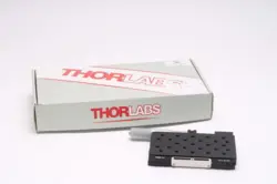 THORLABS XR50P 50MM STAGE W/ MITUTOYO SIDE-MOUNTED MICROMETER 1/4