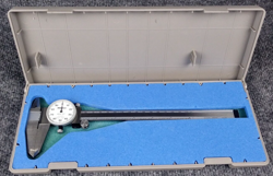 MITUTOYO DIAL CALIPER 505-644-50 SHOCK PROOF .001