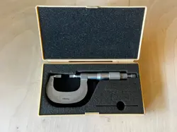 MITUTOYO 0-1” NO. 122-125 BLADE MICROMETER BLM-1