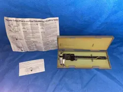 MITUTOYO DIGITAL CALIPER CD 6