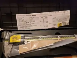 MITUTOYO  ELECTRONIC CALIPER: 0 TO 12