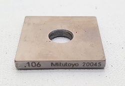 MITUTOYO GAGE BLOCK .106