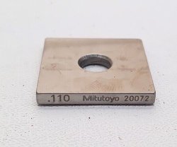 MITUTOYO GAGE BLOCK .110