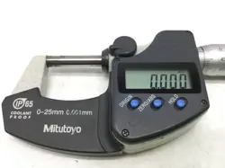 USED MITUTOYO MDC-25MJ 293-230 DIGIMATIC MICROMETER 0-25MM WATERPROOF FROM JP@63