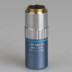 1PC MITUTOYO LCD PLAN UV 50X/0.40 ∞/1.1 UV OBJECTIVE LENS