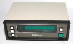 MITUTOYO 164-777-5 SINGLE CHANNEL DISPLAY, MODEL ALC-3705 CIRCULAR 6-PIN I/F