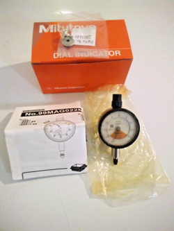 MITUTOYO DIAL INDICATOR NO.99MAG022M1 EFFICIANT FOR METALWORKING