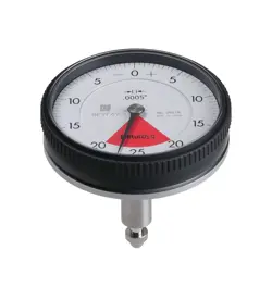MITUTOYO 2961A - DIAL BACK PLUNGER DROP INDICATOR 0-.04″, 3/8 STEM, 4-48 UNC