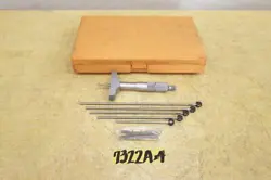 7322A24 MITUTOYO DEPTH MICROMETER MODEL NUMBER UNKNOWN MEASUREMENT