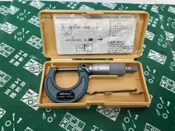 USED HAND TOOL MITUTOYO MICROMETER 103-137 M110-25 SURVEYING MEASUREMENT PRECISI