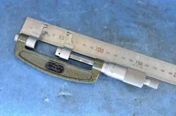 MITUTOYO 25-50 OUTSIDE CALIPERMICROMETER USED