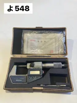 MITUTOYO MITSUTOYO MICROMETER DIGIMATIC OUTSIDE COOLANT PROOF MDC-25M YO548