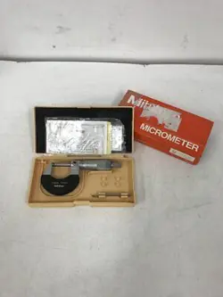 USED ITEM MITUTOYO OUTER MICROMETER M31025 ITGCKKKXZVF0