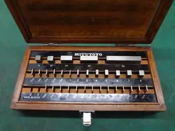 MITUTOYO GAUGE BLOCK SET 516-967 BM1-32-1 MEASUREMENT 4