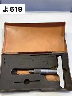 MITUTOYO MICROMETER DEPTH MEASUREMENT 0-25MM YO519