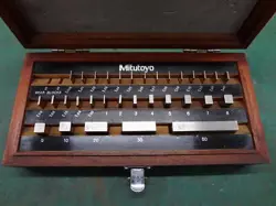 MITUTOYO GAUGE BLOCK SET 516-968 BM1-32-2 1 60MM MEASUREMENT 4
