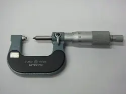 1492 MITUTOYO FIXED SCREW MICROMETER 0-25MM M 1-1.75 U 24-14