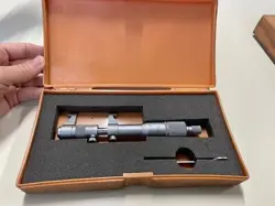 USED MITUTOYO CALIPERINNER MICROMETER IMP-75 50 75MM 0.01MM MADE IN JAPAN