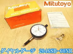 MITUTOYO DIAL GAUGE 2046SB-60 NR MEASUREMENT MEASURING INSTRUMENT DISTANCE METER