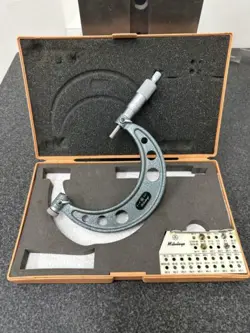 3-4” MITUTOYO PITCH SCREW THREAD MICROMETER INTERCHANGEABLE ANVIL-SPINDLE TIPS