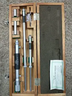 MITUTOYO NO. 141-121 INSIDE MICROMETER - 8