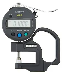 MITUTOYO 547-500S DIGIMATIC THICKNESS GAGE, 0-.470