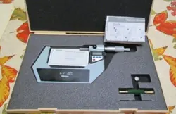MITUTOYO 293-724-10 DIGIMATIC MEASUREMENT OUTSIDE MICROMETER WITH CASE