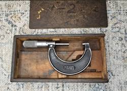 CALIBRATED MITUTOYO MICROMETER 1-2