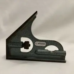 MITUTOYO COMBINATION SQUARE HEAD MADE IN JAPAN HARDENED