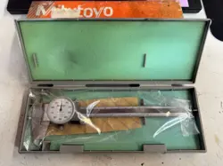 NOS MITUTOYO DIAL CALIPER 505-637-50 SEALED