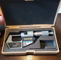 MITUTOYO 293-721-10 DIGITAL MICROMETER 0-1
