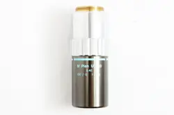 MITUTOYO M PLAN UV 50X /0.40 ∞ / 0 F=200 MICROSCOPE OBJECTIVE LENS #5236