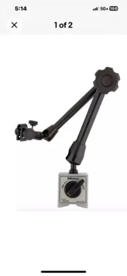 MITUTOYO MAGNETIC STAND FOR DIAL INDICATOR & GAUGES (7010S-10)