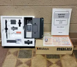MITUTOYO SURFACE ROUGHNESS TESTER 178-561-12A SURFTEST SJ-210 COLOR 14200 MICRON